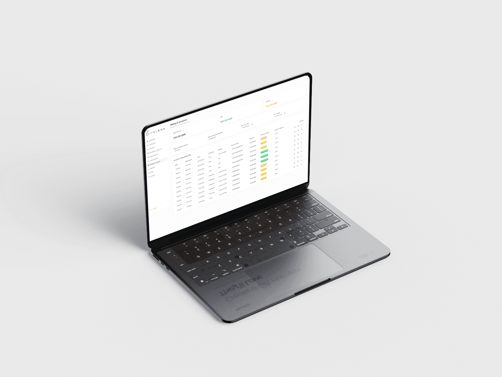 WeClean – Comprehensive Car Wash Operations & Subscription Management System - Image 3