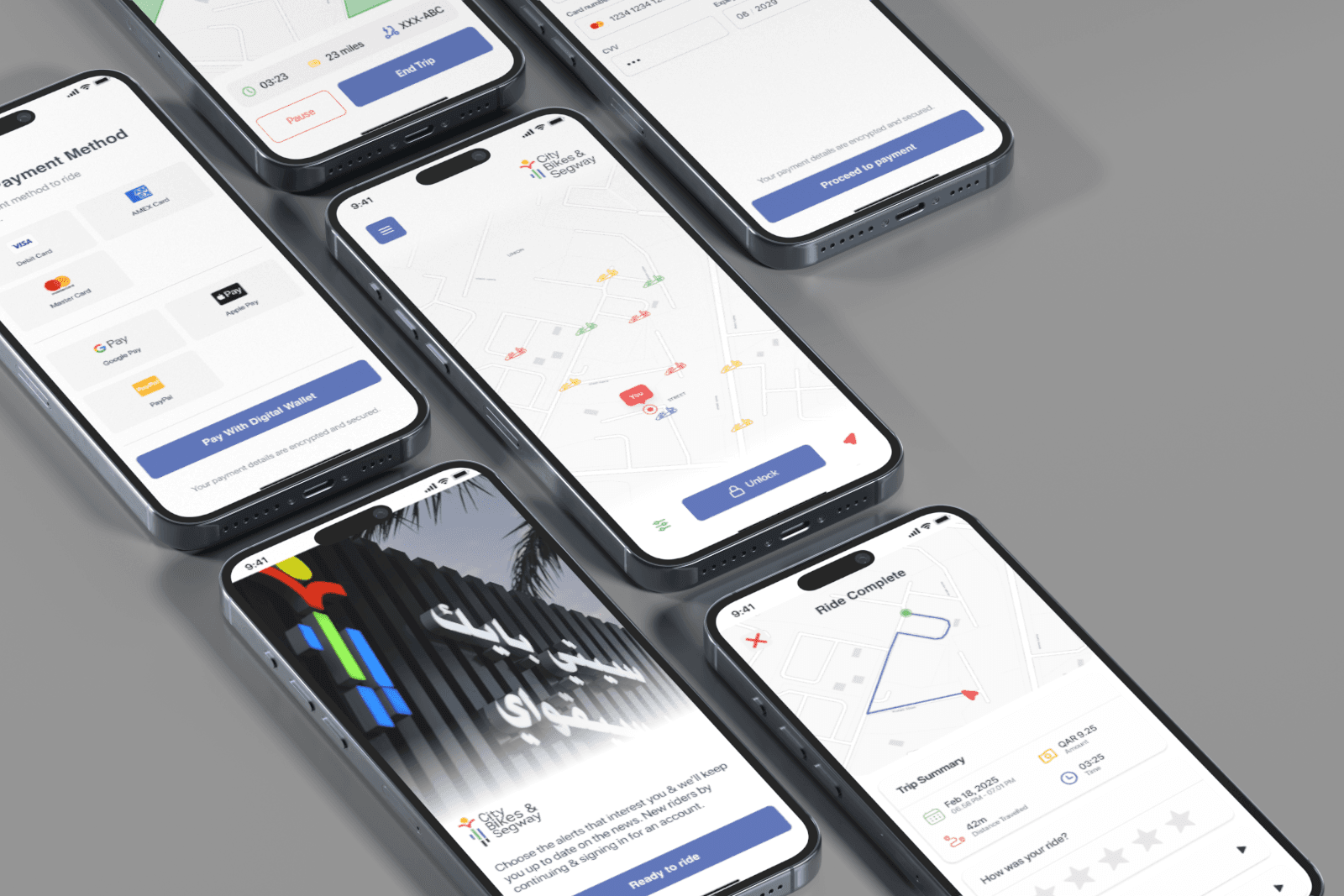 City Bikes & Segway – Intelligent E-Bike Fleet Management & Rental Platform - Image 3