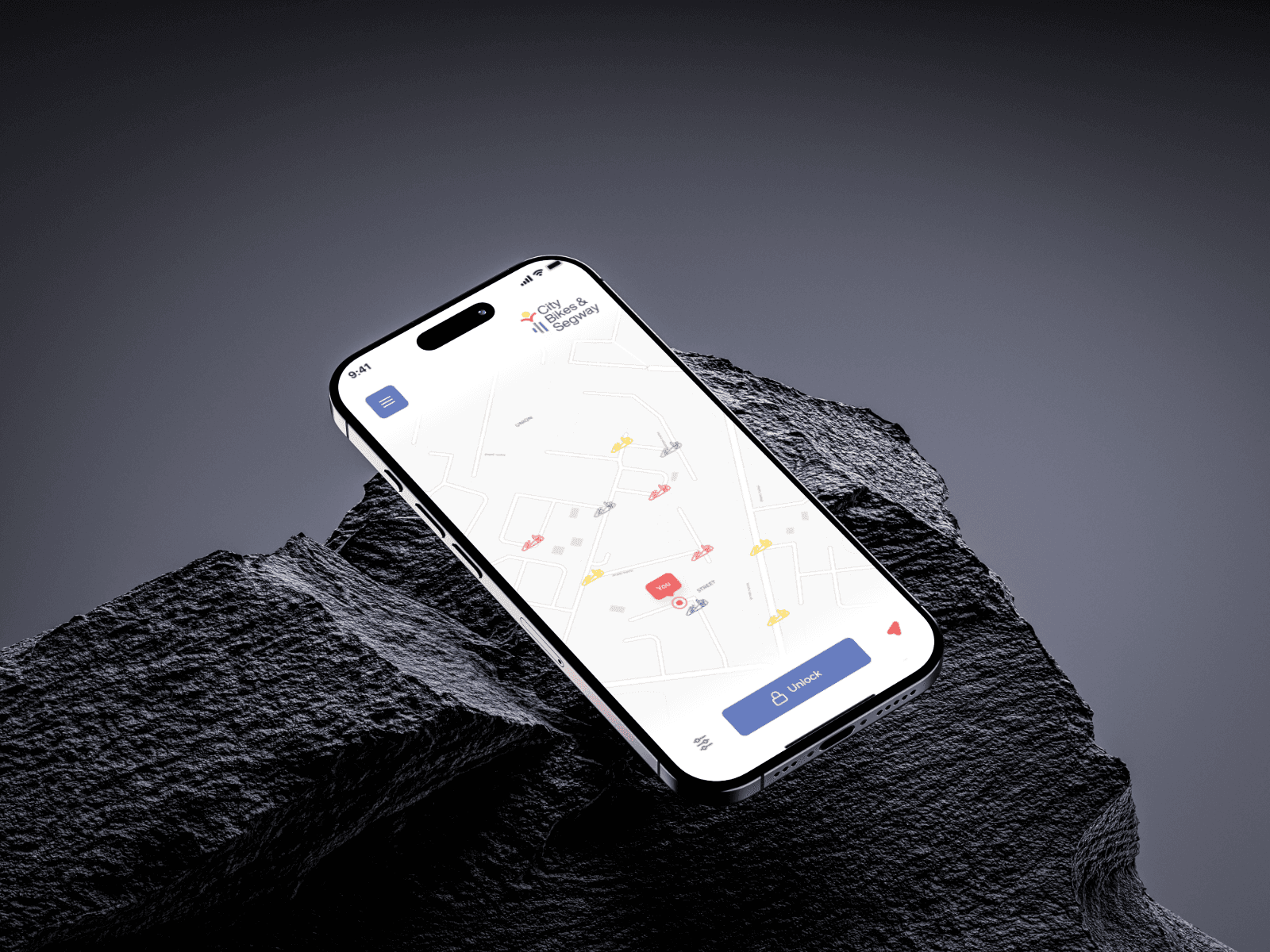 City Bikes & Segway – Intelligent E-Bike Fleet Management & Rental Platform